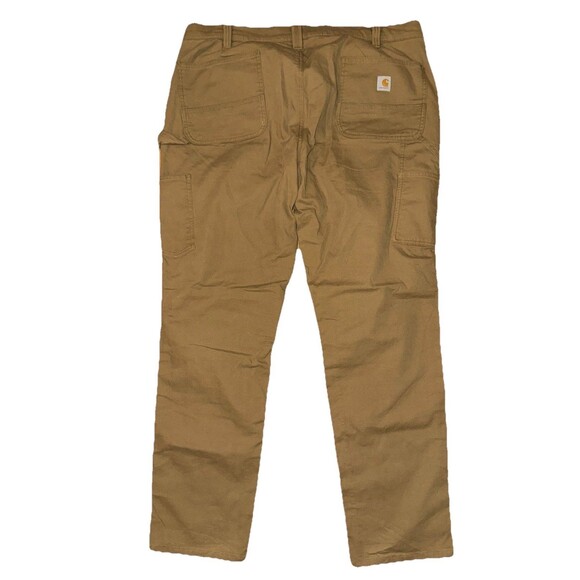 Carhartt Original Fit Womens Size 16W Regular Tan Work Pants - Picture 2 of 3